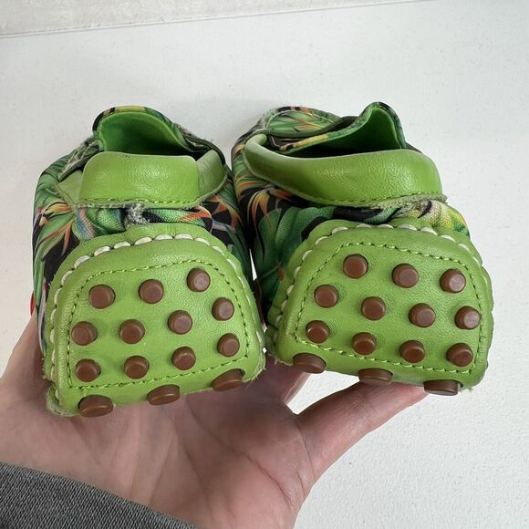 Loudmouth 8.5 Men’s Logan‎ Driving Loafers Bora Bora Tropical Print Botanical main image 4